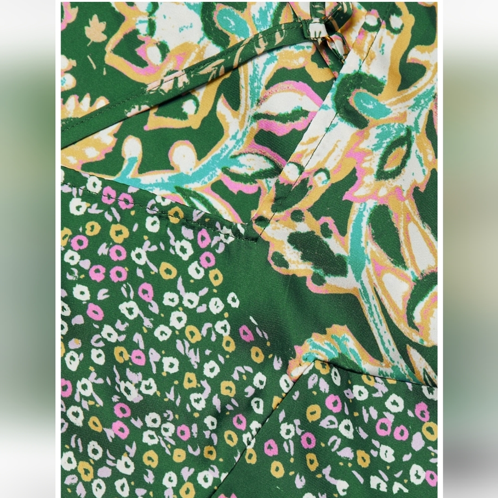 Free People Your Better Side Midi Slip Dress Silky Floral Print Siz Sm Md Lg NWT - Picture 10 of 14
